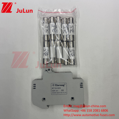 Zonne-Pv-sluiting / Din Rail zonne-sluitingshouder voor inverter 1500VDC 1000VDC 500VDC 10A-63A 30kA