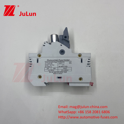 Zonne-energie fusie met zilveren fusie element materiaal 32A 3P 10*38 1000VDC