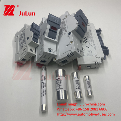 Silindrische fusie Zonne-energie fusie nominale stroom 10A 12A 15A 16A 20A 25A 30A 32A 40A 50A 63A