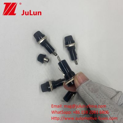 10A 250V AC 6*30 Bakeliet Mini Fuse Holder Banana Plug