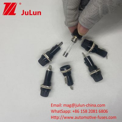 5*20mm 6X30mm glazen autospuithouder 12mm 15A 125V 10A 250V
