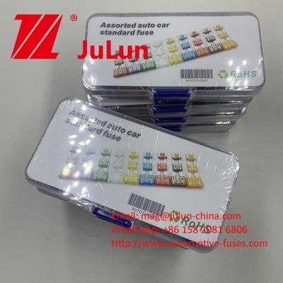 Automotive Blade Fuses 1A 32V Stabiliteit behouden Auto's SUV's Trucks Offroad voertuigen Bussen Watervaartuigen
