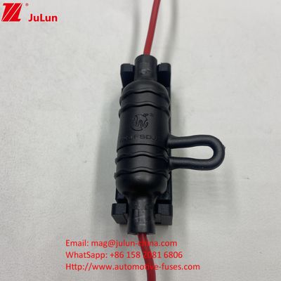 10x38mm 5x20mm 6x30mm In-Line Fuse Holder Waterdicht Buitenstofdicht PA66 Behuizing voor Street Light Stage Lighting
