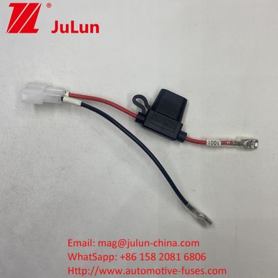 Batterij veiligheidsbeheerder connector verlengkabel draad harnas connector met rode 2-pin connector voor kinderen 12V Ride-On Truck Electric ATV Ebike