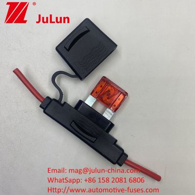 Fusehouders, fusieblokken en accessoires Fabriek 8AWG MAXI Blade Fusehouder Inline Waterdicht Fusehouder