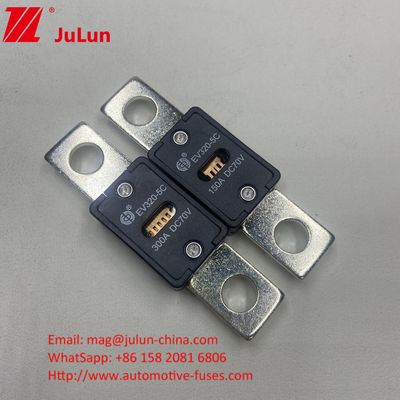 EV320-5C 225A 70VDC Schepen Elektrische voertuigen Fuse 70VDC Spanning 6KA Breekcapaciteit Toepassingsscenario Schepen