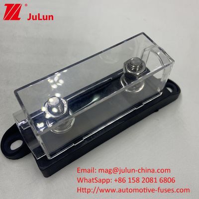 32V waterdicht paneel ANM Bolt On Fuse Holder Block M8 Dikke basis Duidelijke PC-dek voor auto voertuig boot