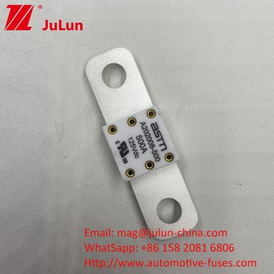ASTM 400A 125VDC Keramische metalen autobatterijbeschermer voor de automobielindustrie 68*17.7*12mm