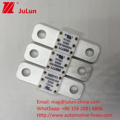 Bolt autobatterij fusie 300A 350A 125VDC ASTM