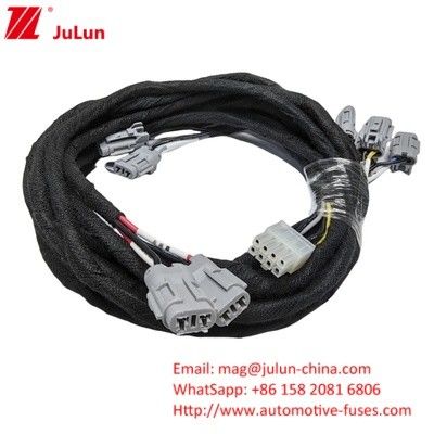 Waterdicht LED-hoofdlicht voor auto's Steekdraad Adapter H1 9005/9006 Vrouwelijk tot mannelijk PVC-isolatie laaglicht stekker