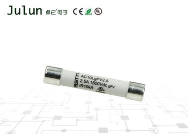 Porselein 1500 VDC Ceramische Thermische de Zekerings Photovoltaic Bescherming 10* 57mm van de Hoogspanningszekering
