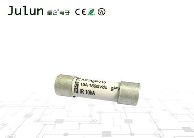 14x51mm 1500V gelijkstroom Hoogspanningszekering voor Photovoltaic Beschermings Zonnetoepassingen