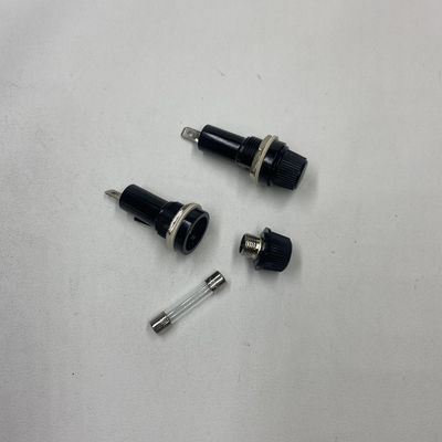 Fusehouder voor 6*30mm buisglas 10A 250V