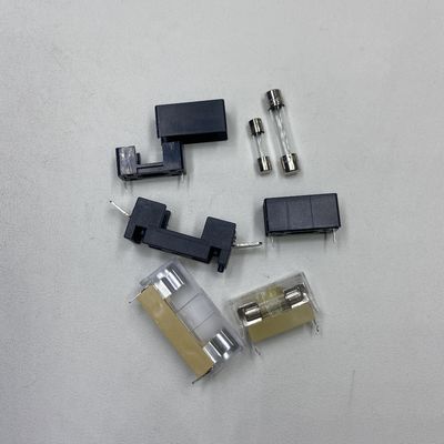 6*30mm 5*20mm paneel gemonteerd zwart 25A 250V glazen lonthouder