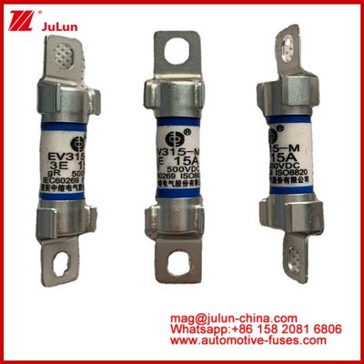 EV315-M 15A 500VDC GR Keramische buis Automotive Tubular Fuse Circuit Protection Milieu betrouwbaarheid Voldoet aan ISO8820
