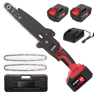 Eenvoudige hand Duurzame 8 inch houten kettingzaag Elektrische motor Draadloos Hoog werkvermogen