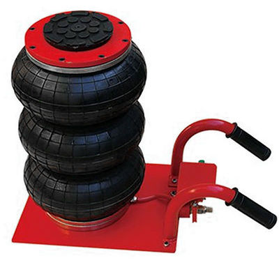Draagbare Autohefapparatuur 3 Ton Pneumatische Luchtbalg Krik Met Gevouwen Arm