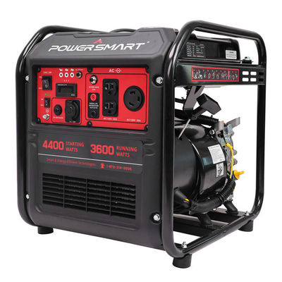 Elektrische luchtloze spuitmachine Led Light Home InverterB Draagbare Usa Powersmart 4400w Gasgenerator Voor Kamperen