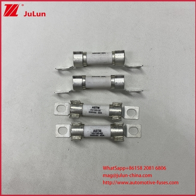 Elektrische voertuigen HEV Nominale spanning / onderbrekingsrating DC500V/20KA ASTM HV150 30A 20A DC500V 20KA Bolt veiligheidsbeveiliging