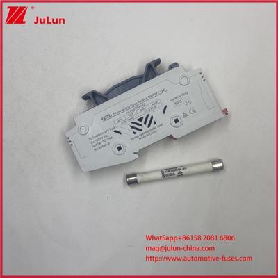 Fuse-link Solar PV Fuse10*85mm 32A voor DC1500V Nationale bedrijfsspanning en DC-PV0 gebruikscategorie