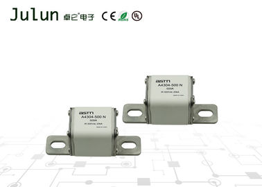 A4303 de Hybride Ceramische Automobielzekeringen 750VDC 500A~630A van de Elektrisch voertuigmacht