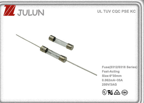 het Acterenzekering van 50mA 0.05A 250V 5*20mm snel met Ceramische Buis