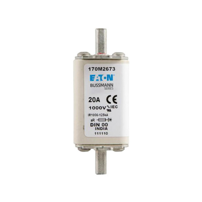 DIN43620 1000V 20-225A het Vierkante Model van Fuse170m2673/170m2685-